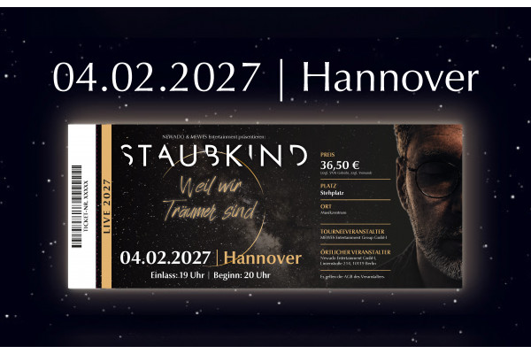 Eintrittskarte Stehplatz Hannover
