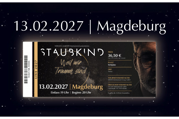 Eintrittskarte Stehplatz Magdeburg